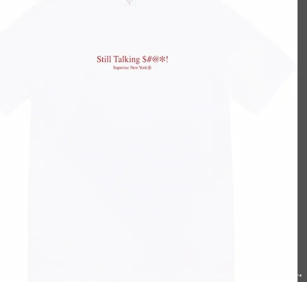 Sleeve Talking S Black Back XL Still Logo L Tee 22SS M Letter Short White and 0919